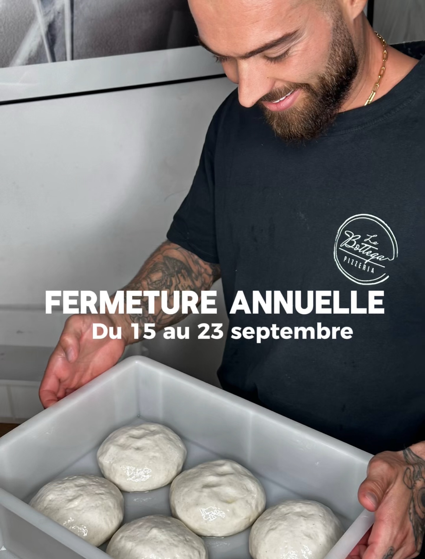 Après une belle saison pleine d’énergie et de partage, nous prenons quelques jours de repos. 💛
La pizzeria sera fermée du 15 au 23 septembre inclus.
On revient dès le 24 septembre, les batteries rechargées !
